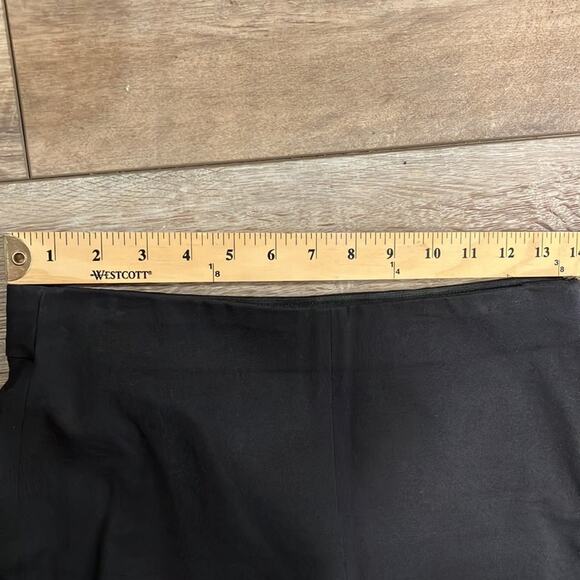 EVERLANE Black Skinny Ankle Length Ponte Pant Side Zipper Stretch 4 - Picture 4 of 8